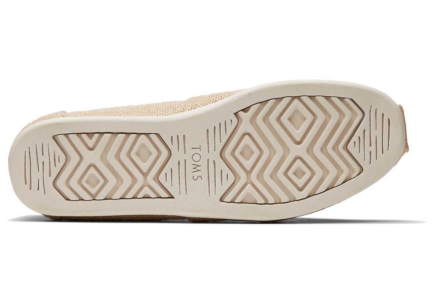 Toms Alpargata Burlap Espadrille Beige - Mens - 93107-WIDL